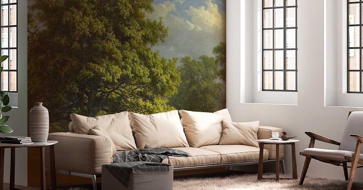 Fototapet med malerier