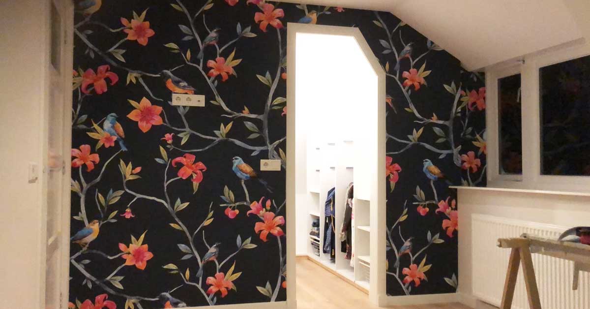 Fototapet med alle slags mønstre