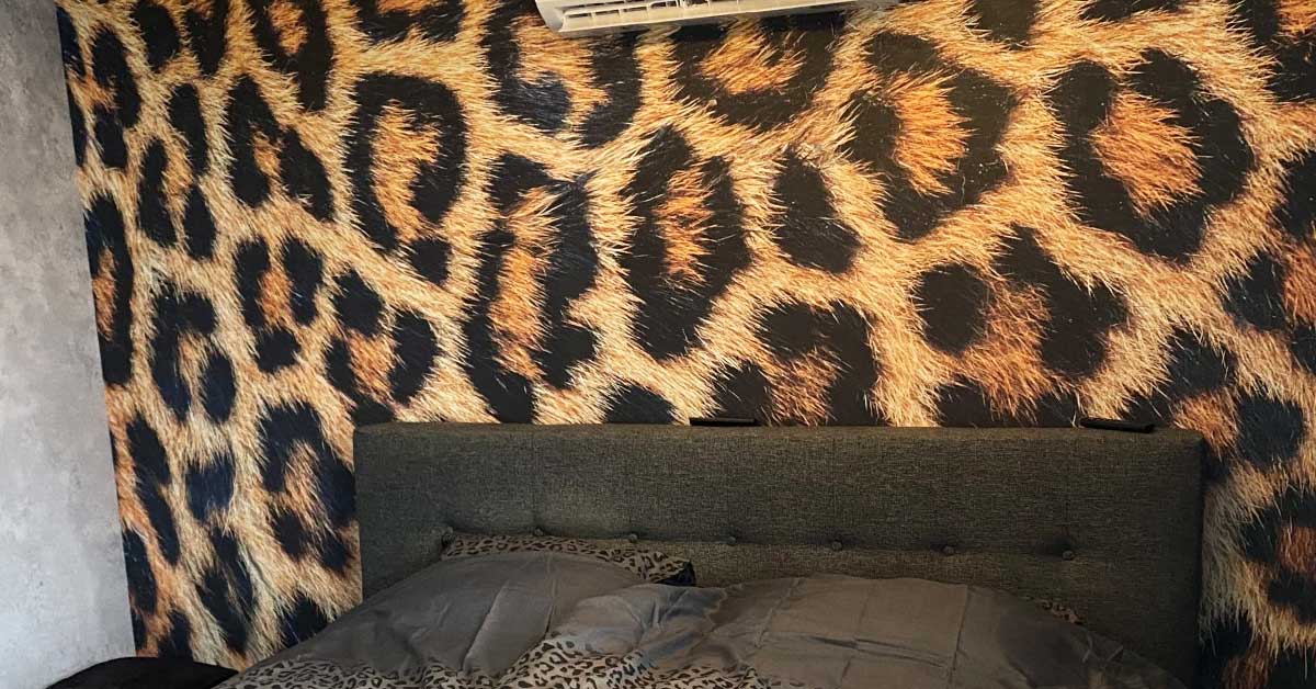 Fototapet med teksturer og overflader