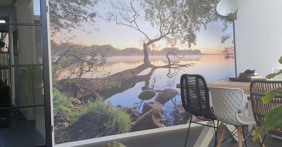 Tapet med forårsfølelse Tapet med forårsfølelse