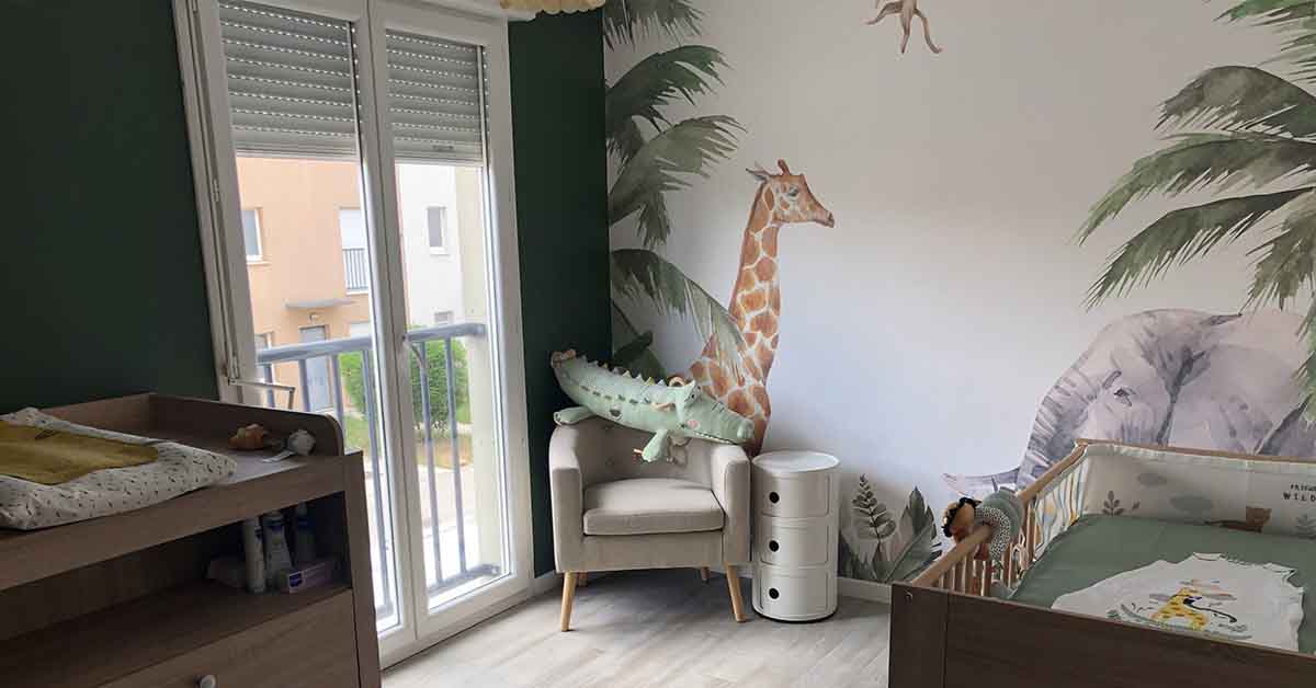 Fototapeter med jungel for barn