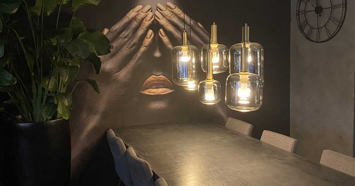 Fototapet med portetter