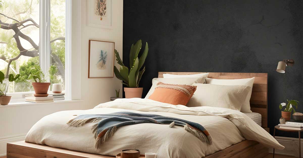 Fototapet solid sort