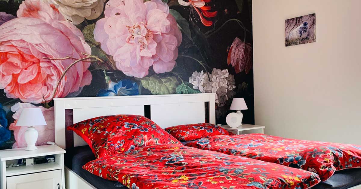 Stilleben- og blomstertapet Stilleben- og blomstertapet