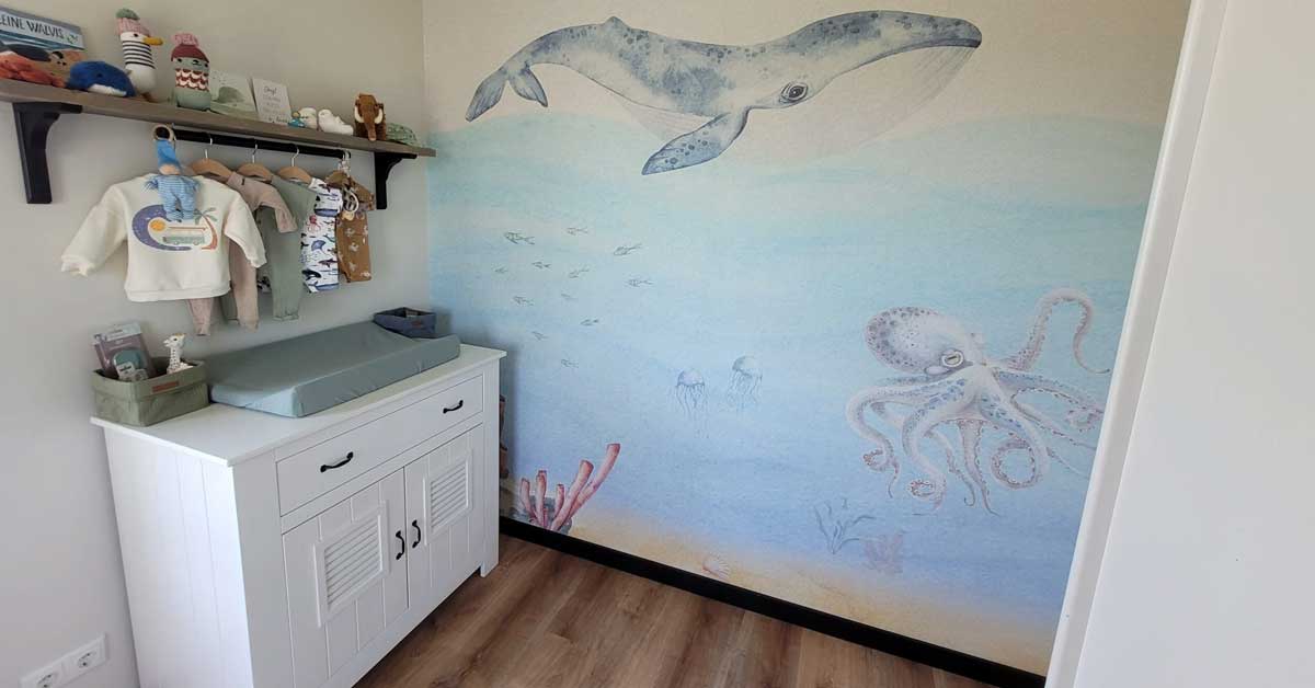 Lemonwalls undervandsverden tapet Lemonwalls undervandsverden tapet