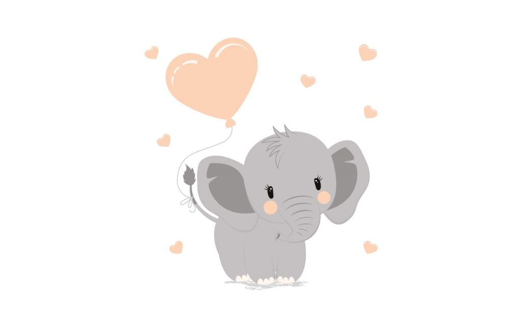 Elefant med hjärta