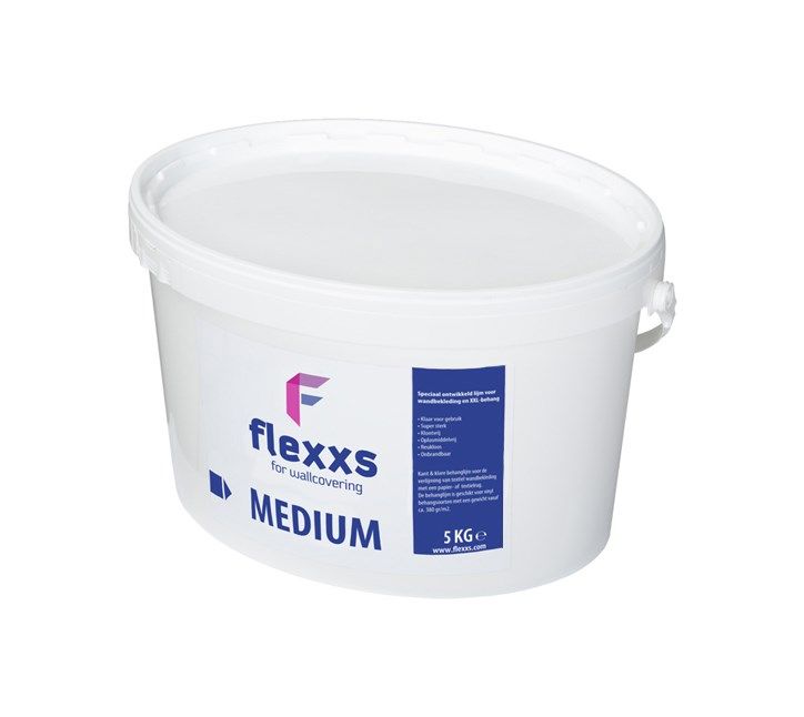 Flexxs MuralTex lim, Medium 5 KG / 25m2 (normala underlag)