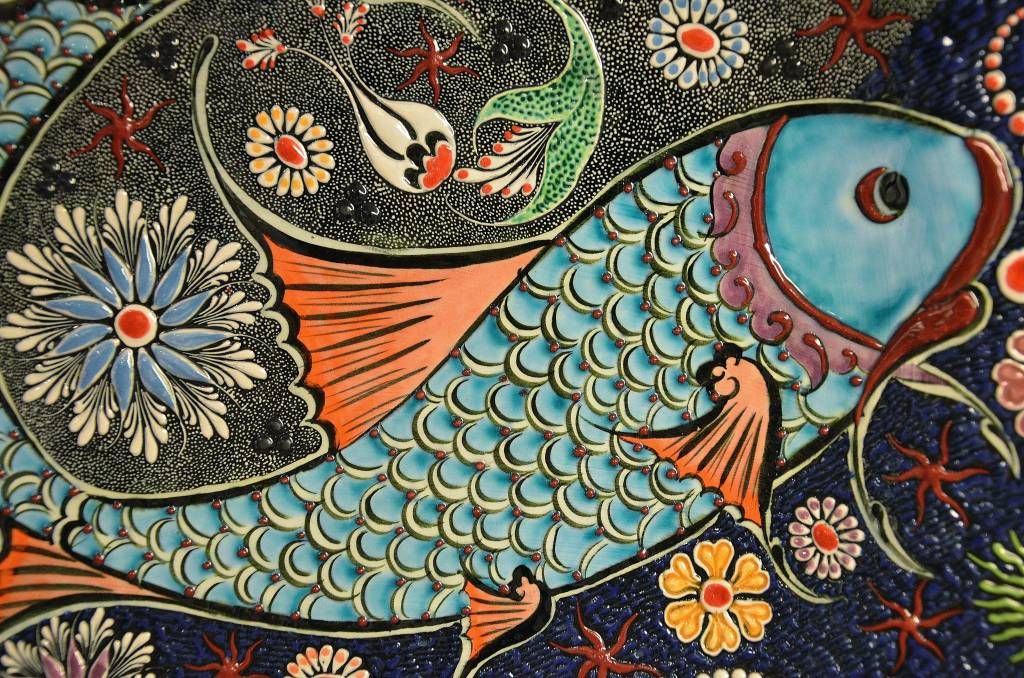 Mosaik fisk