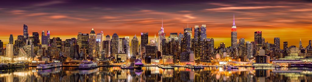 New York stad panorama