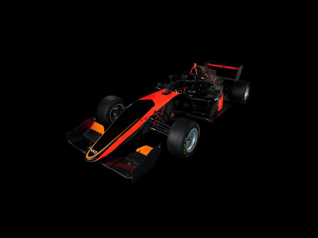 Formel 3 - Vänster framifrån, 3d - mörk