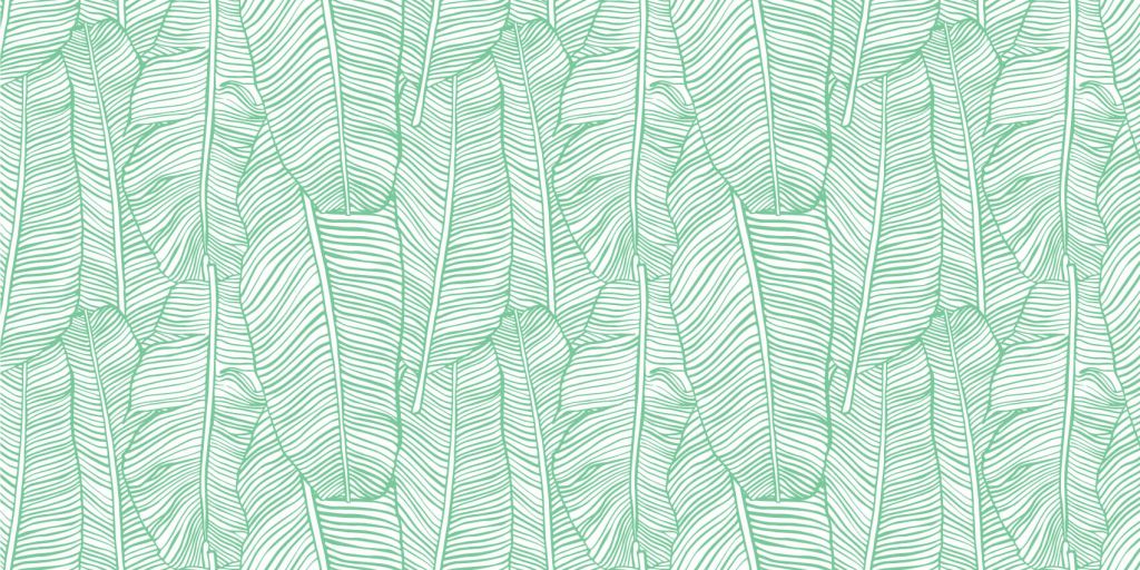 Bladmønster grønt