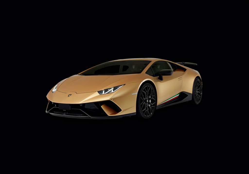 Lamborghini Huracán - Höger fram, svart