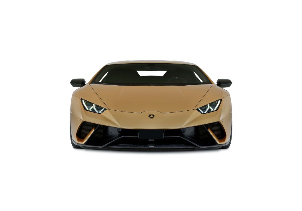 Lamborghini Huracán - Framsida, vit