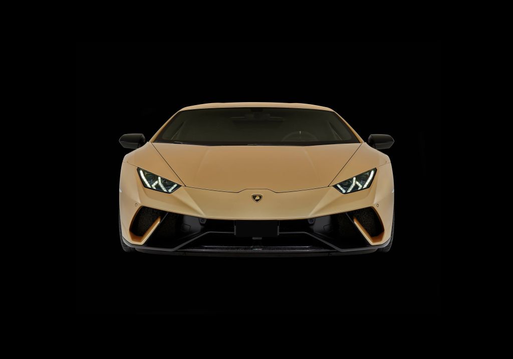 Lamborghini Huracan - Front, sort