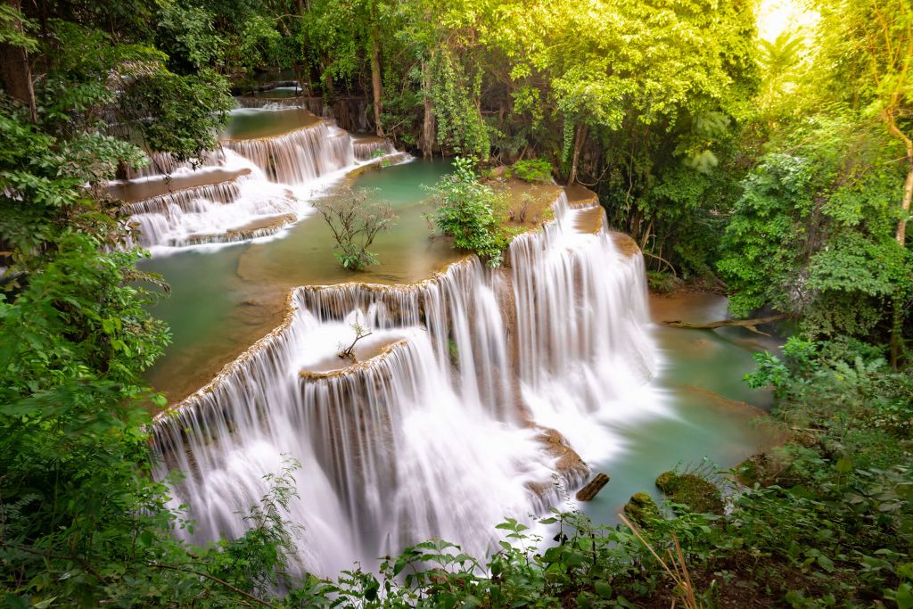 Huai Mae Khamin vattenfall