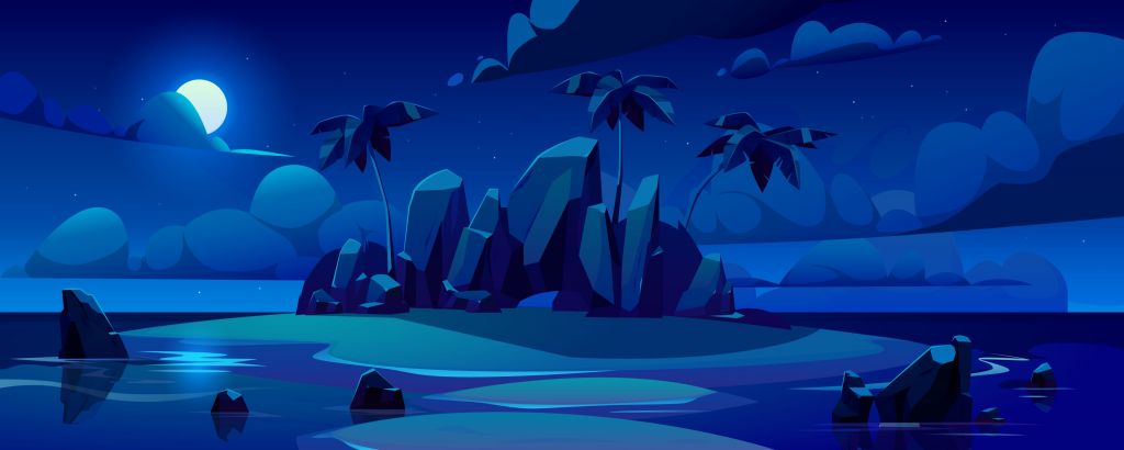 Ön på natten