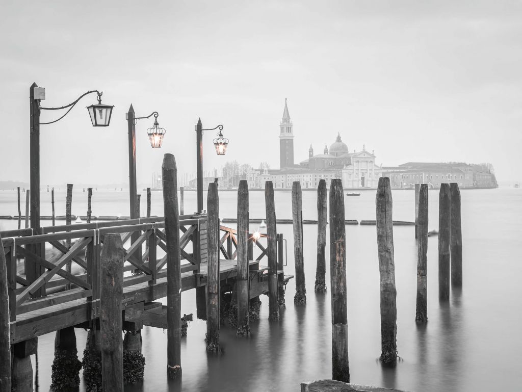 Venedig i dimman