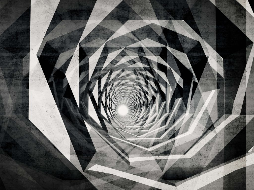 Abstrakt tunnel