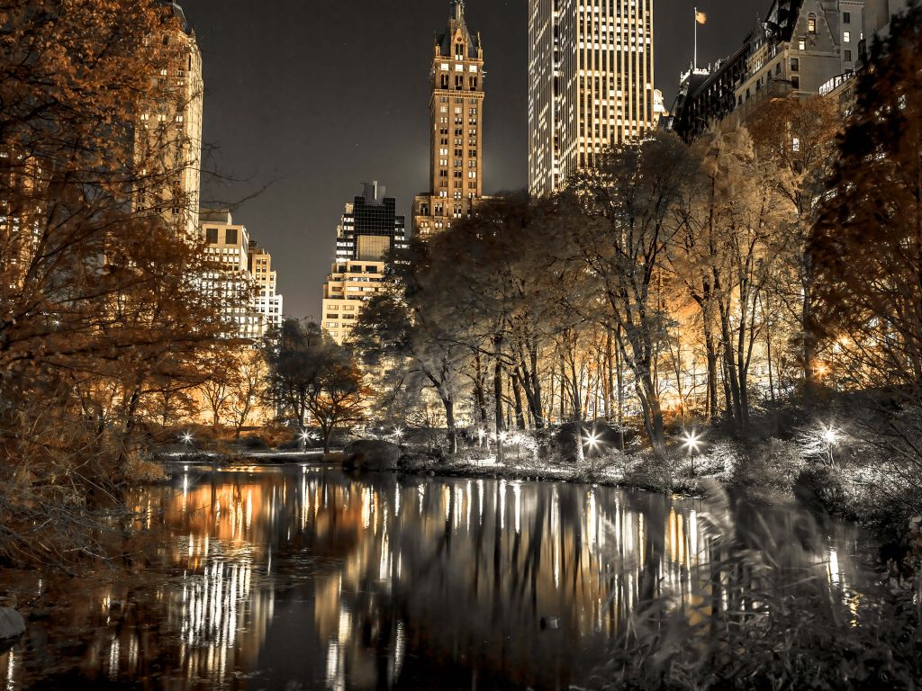 New York om natten