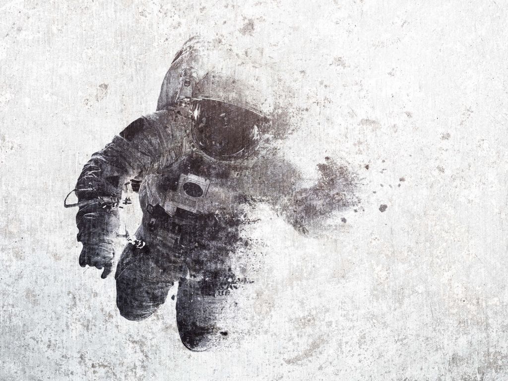 Flytande astronaut