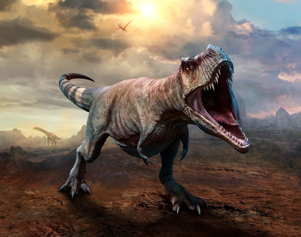 Aggressiv Tyrannosaurus Rex