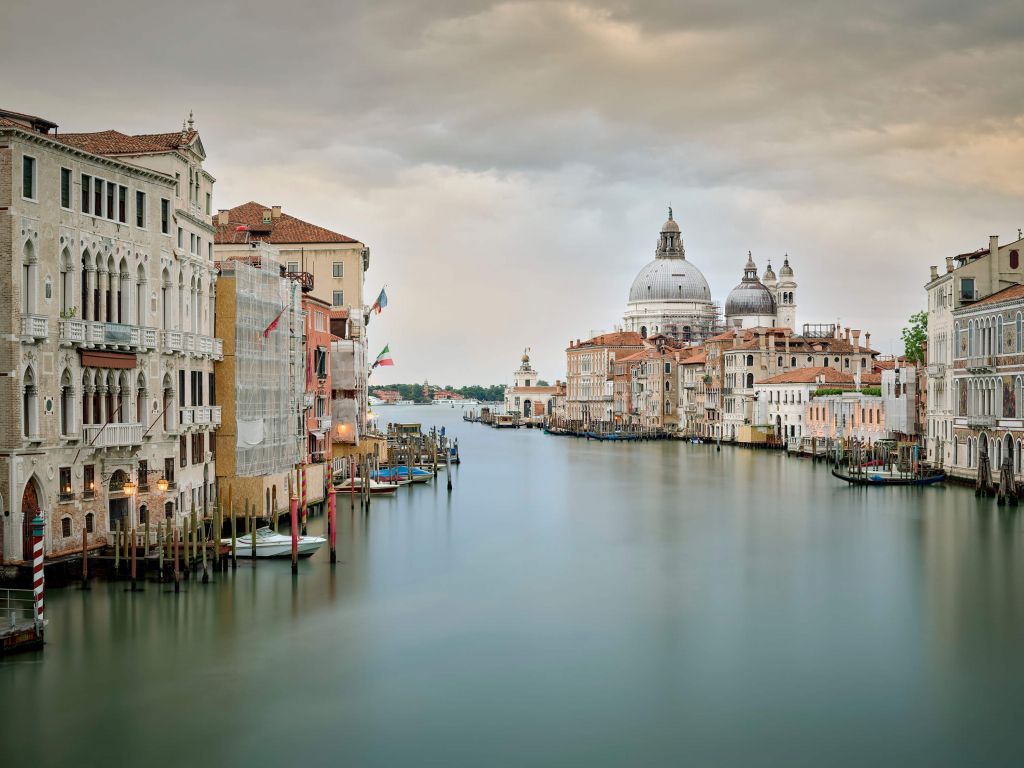 Den stora kanalen i Venedig
