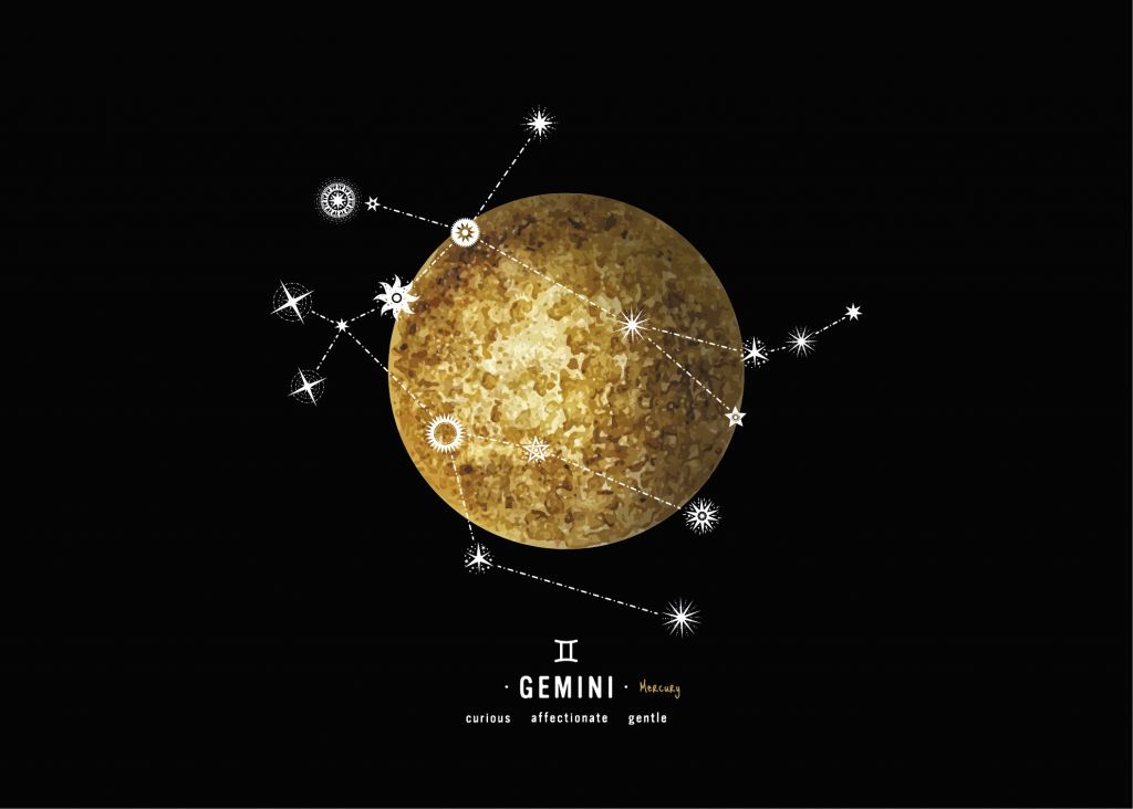 Stjärnbildsplaneten Gemini