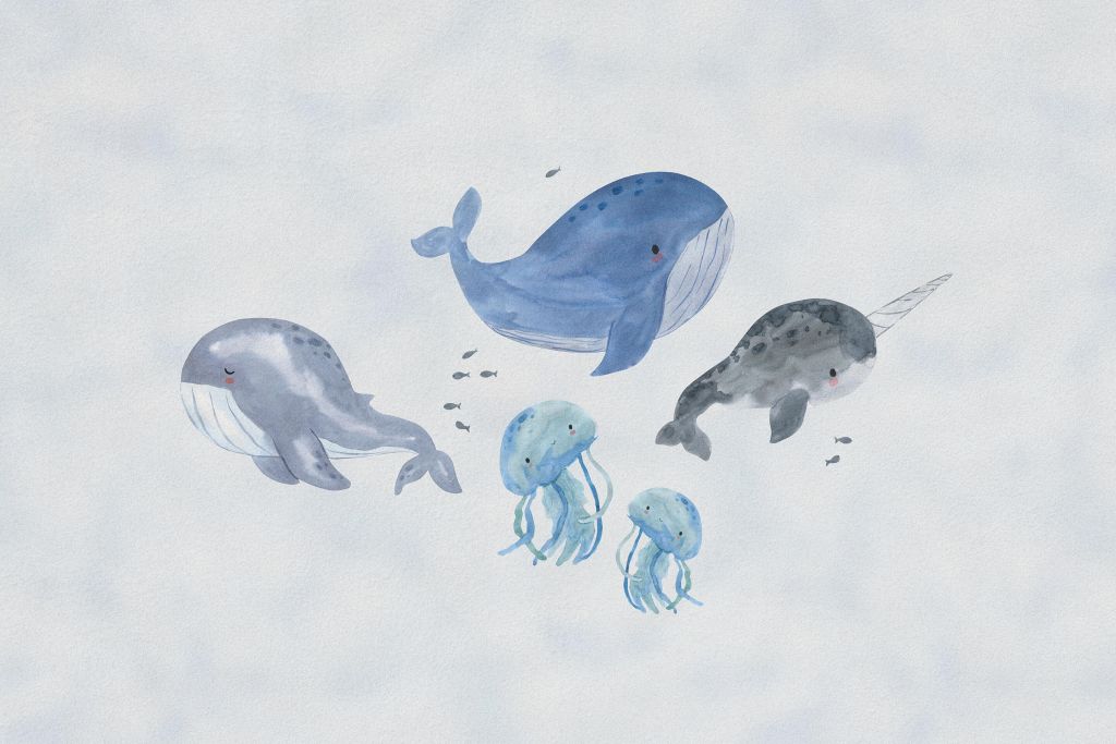 Valar i havet