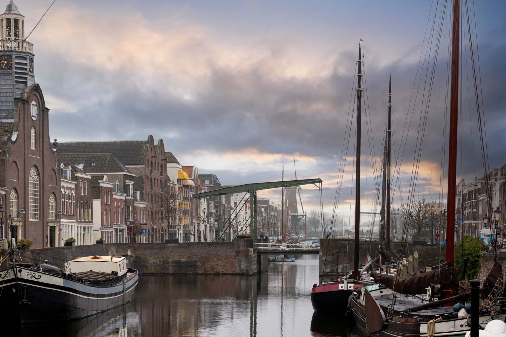 Historiska Delfshaven Rotterdam West 