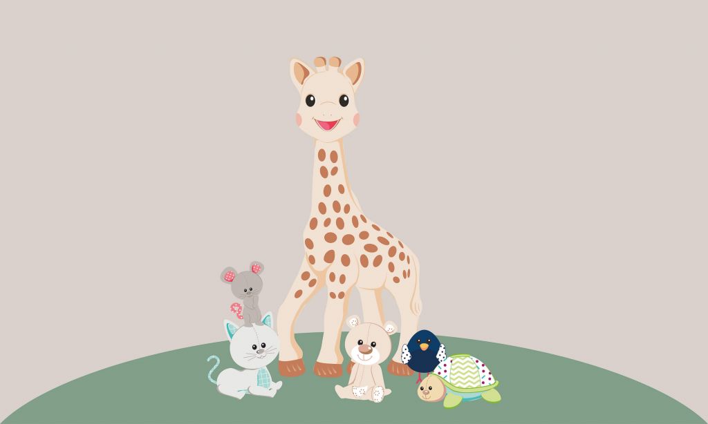 Sophie la girafe® och hennes vänner