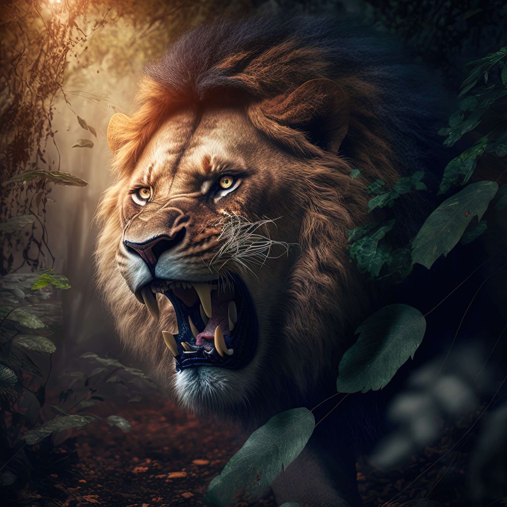 Lejon i djungeln