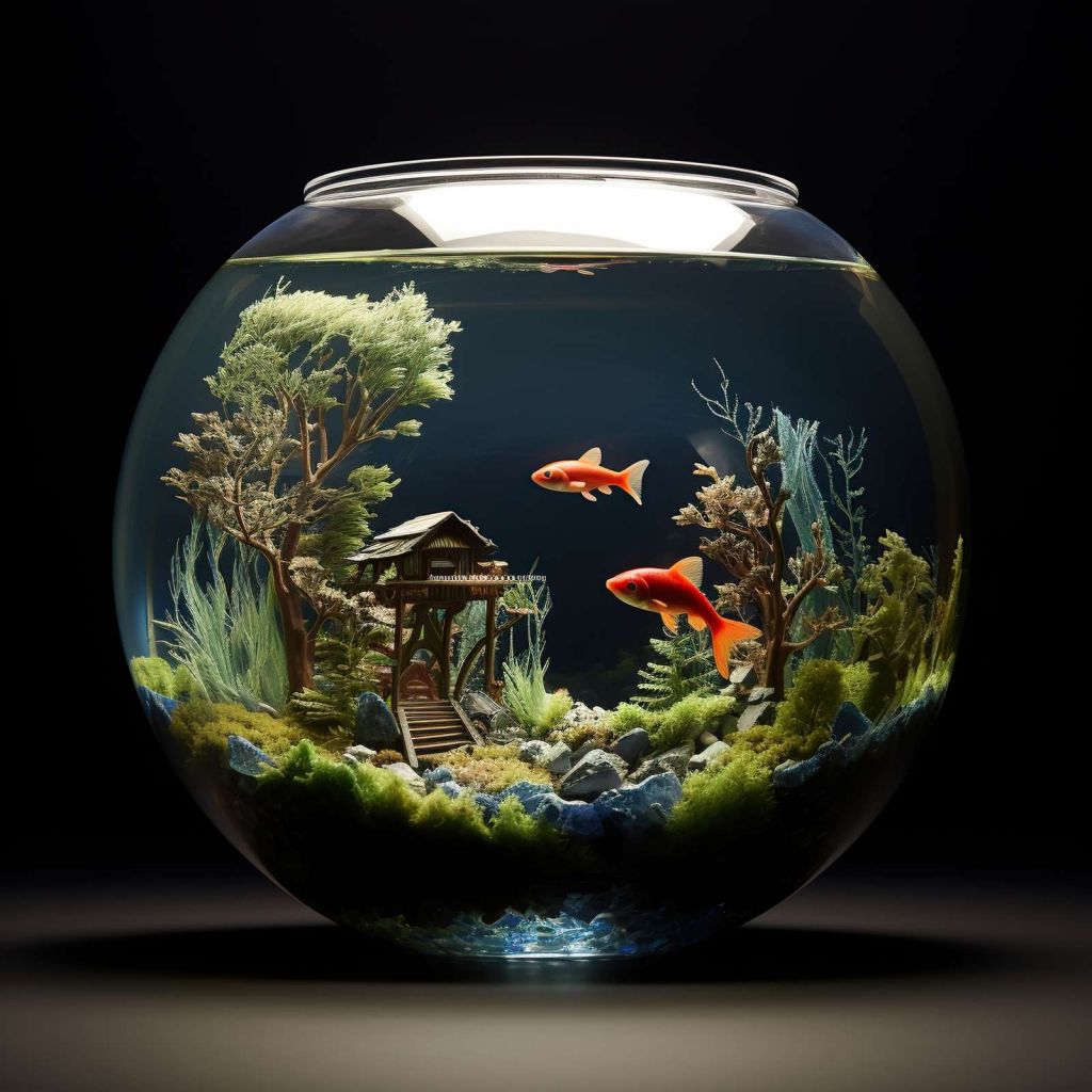Miniatyr Värld Fiskboll