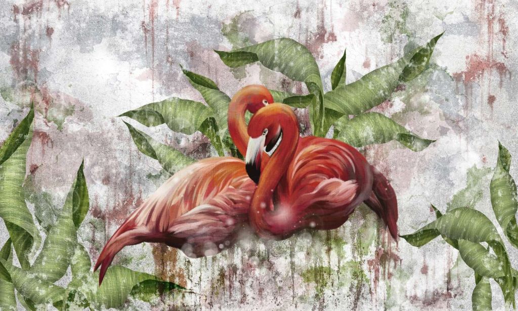 Flamingo Kjærlighetsduett