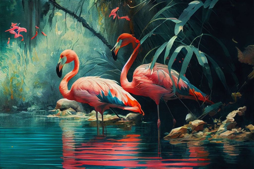 Flamingo Oasis Vaknande