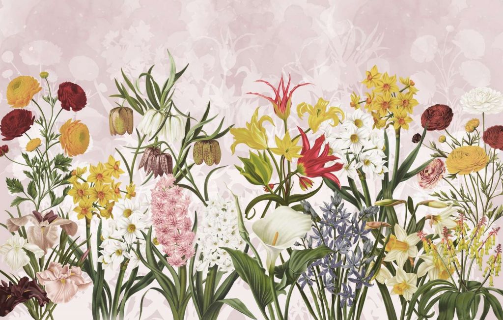 Vårblomster - Blush Petal Pink