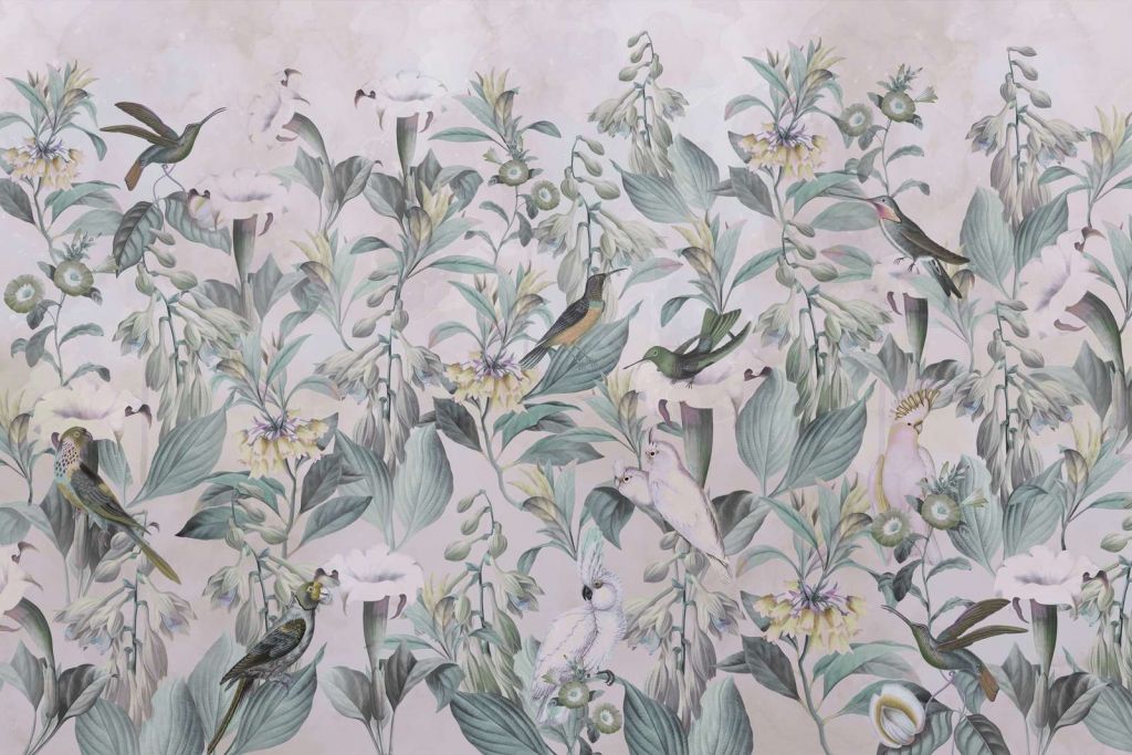 Eterisk Fuglesang Blomst - Dempet Eleganse