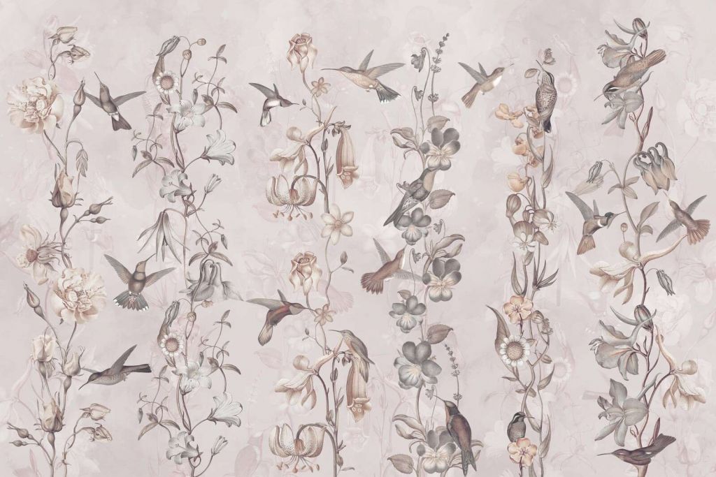 Eng- og hageblomster lys gul