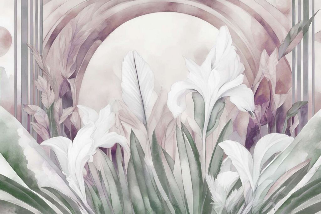 Iris ved soloppgang Geen