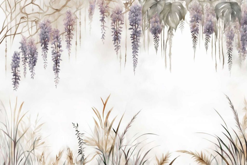 Wisteria og Markgræs Beige