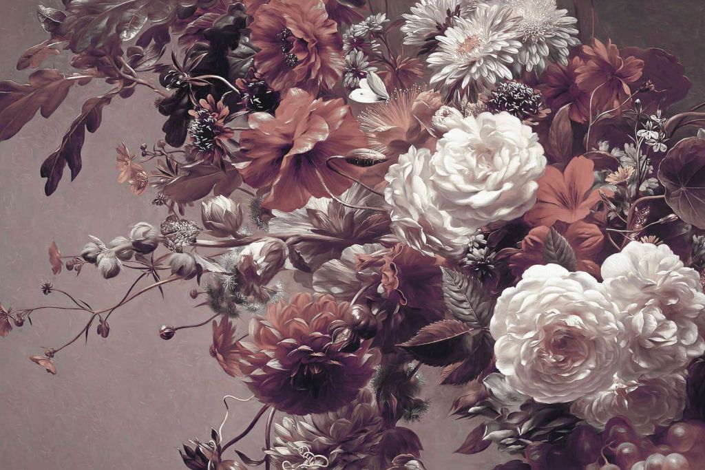 Stor buket med valmuer Orange