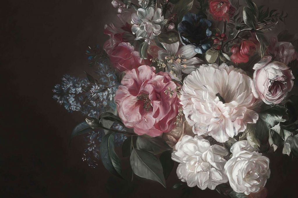 Bouquet med lilla pink