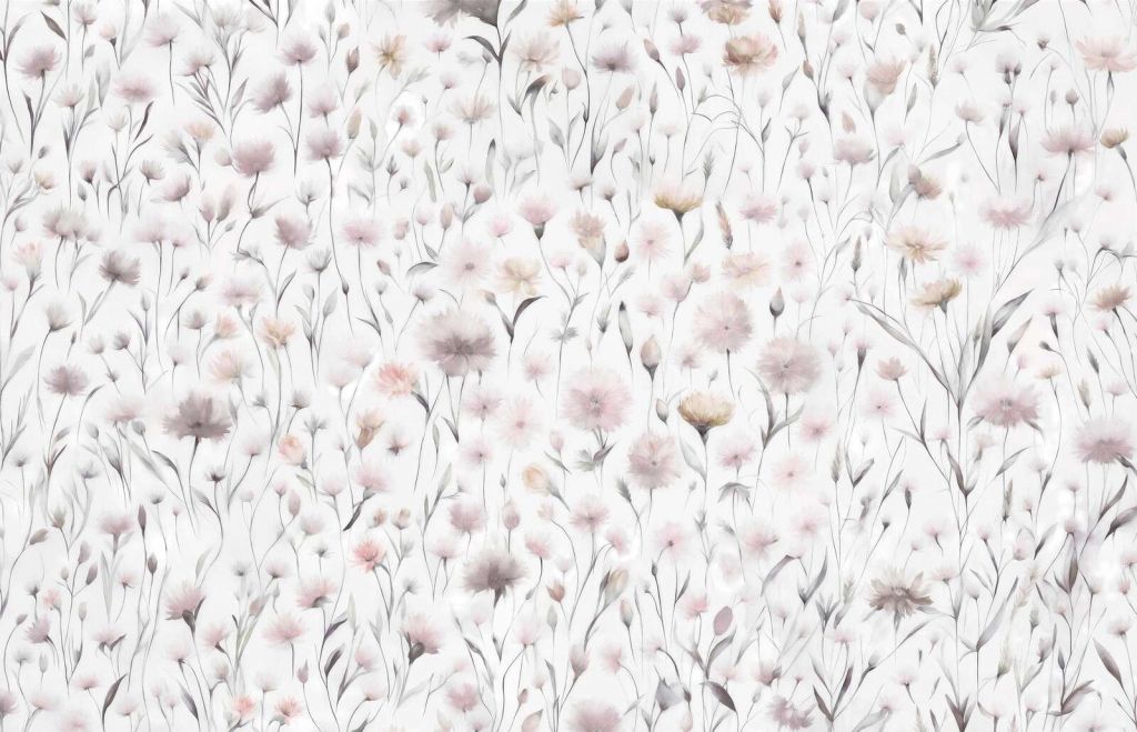 Kornblomster og markgress Rosa