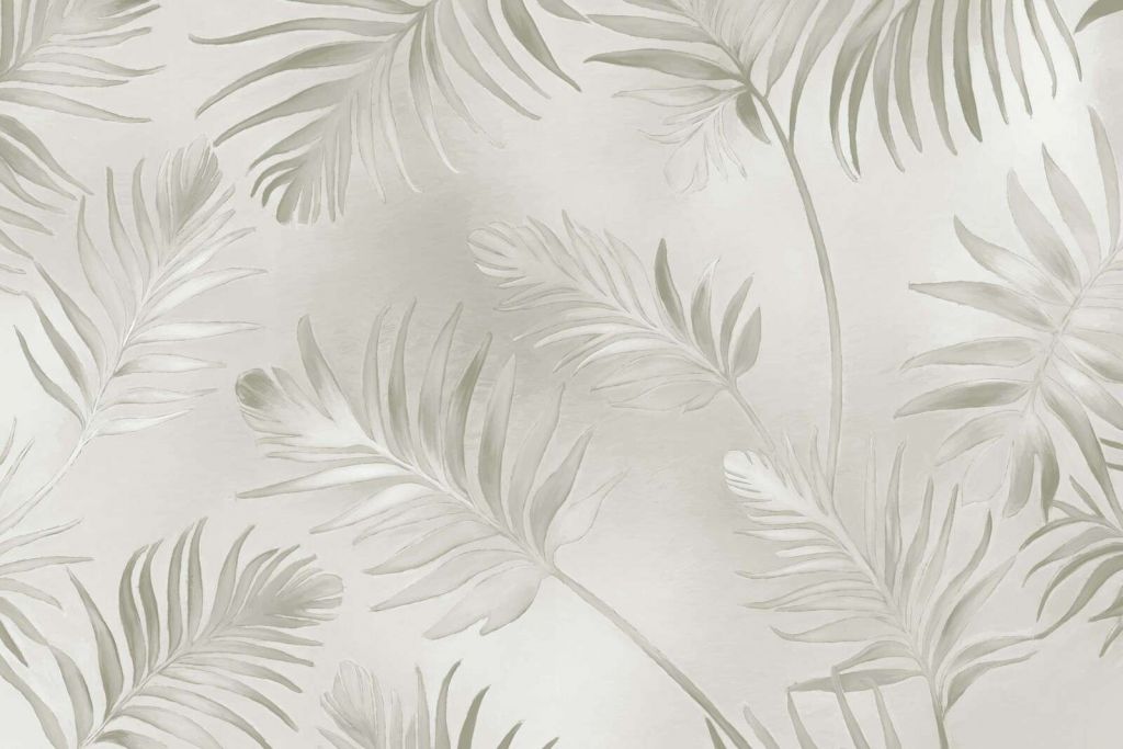 Gyldne blade på mørk off-white