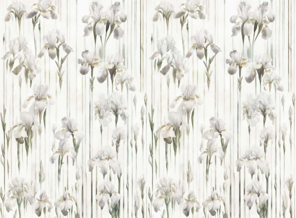 Irisser og Striber Sammenhængende Beige