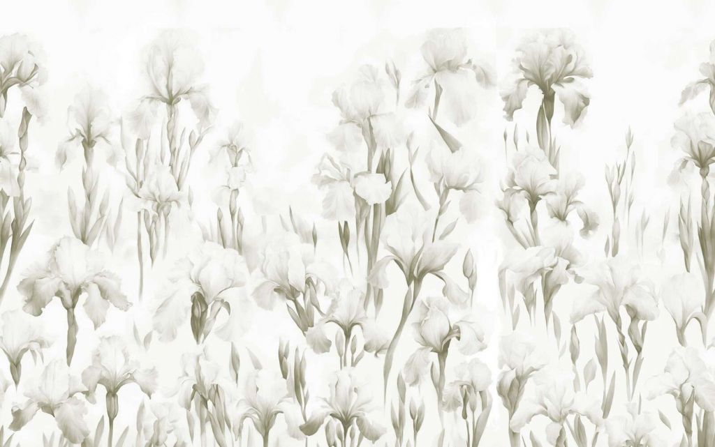 Iris danser sømløst lys sepia