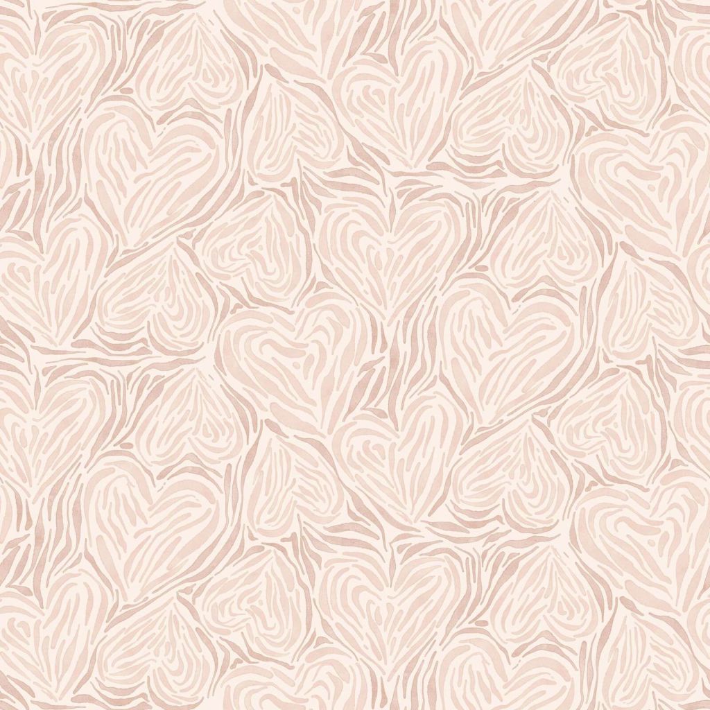 Organiske blade i blushbeige