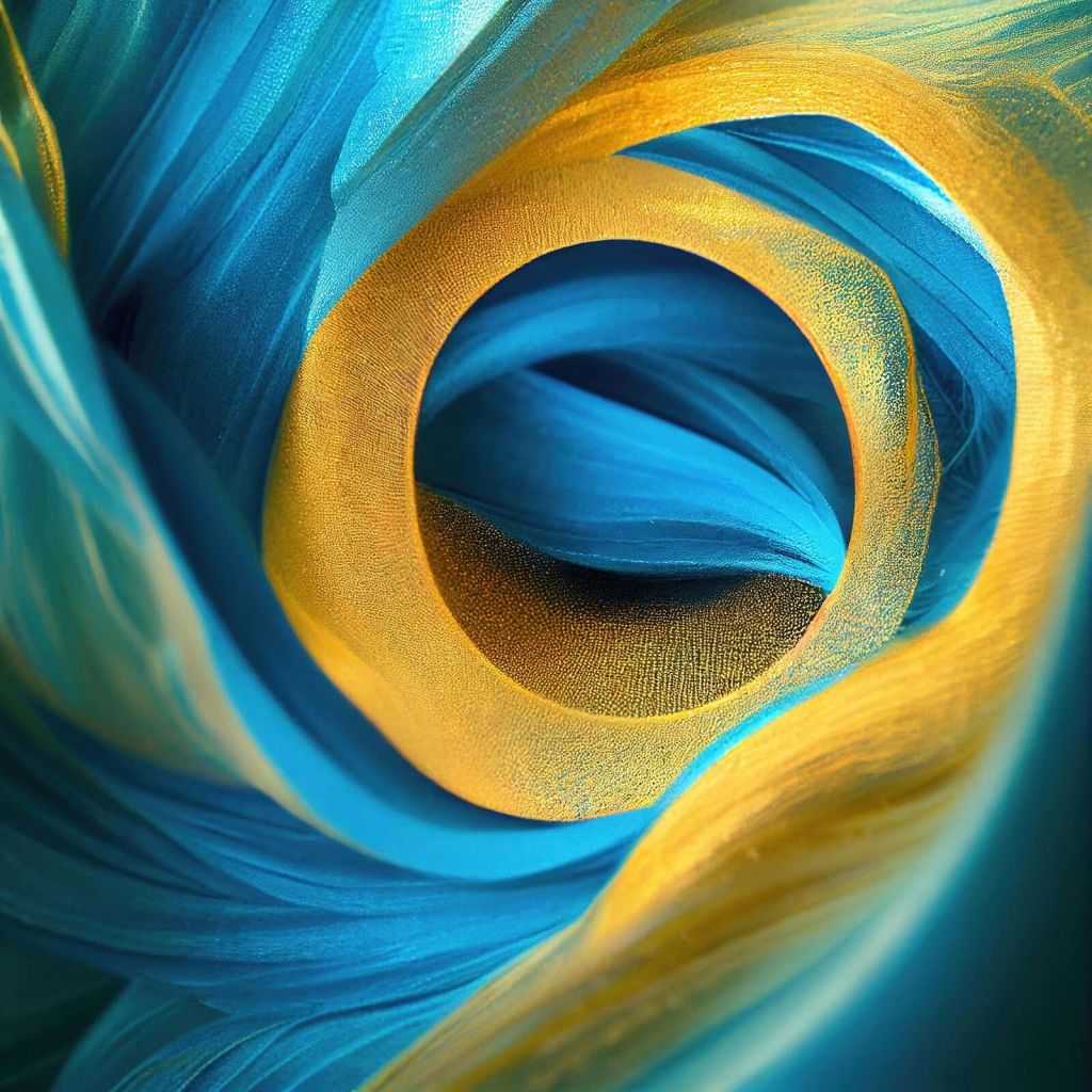 Macro Blå morgenfrueblomst