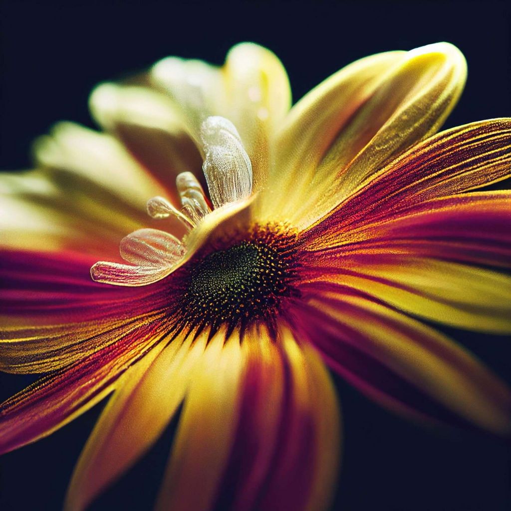 Macro Daisy Flower 2