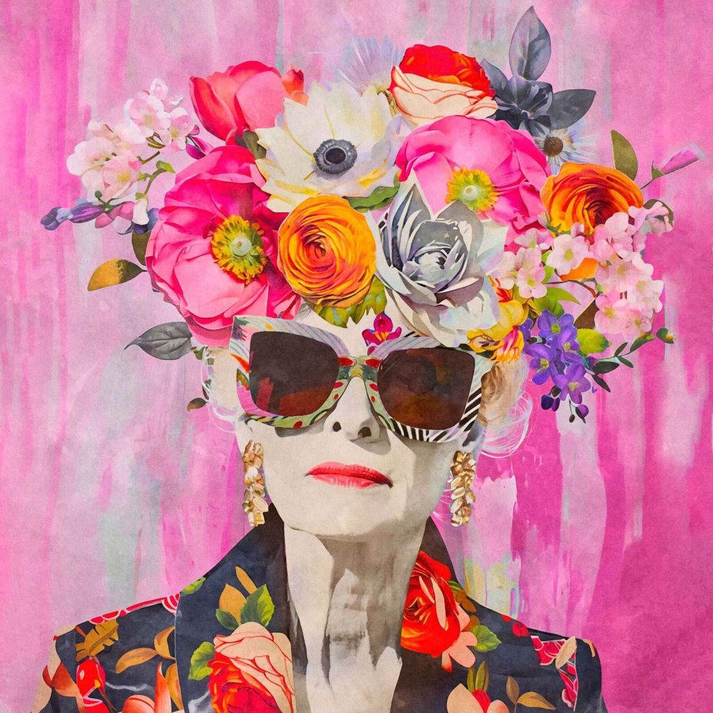 Stil har ingen alder kvinnelig portrett