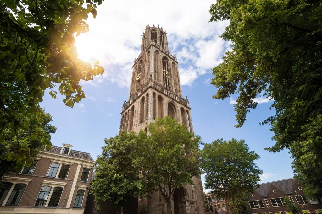 Städer tapet Dom tower i Utrecht